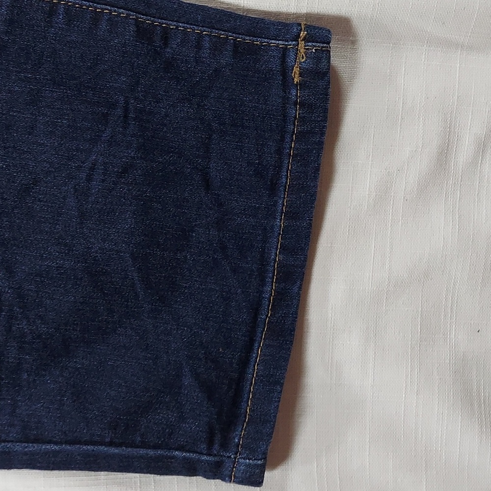 New Directions Sz 22WS Straight Denim Women's Dark Blue Jeans - Picture 6 of 10